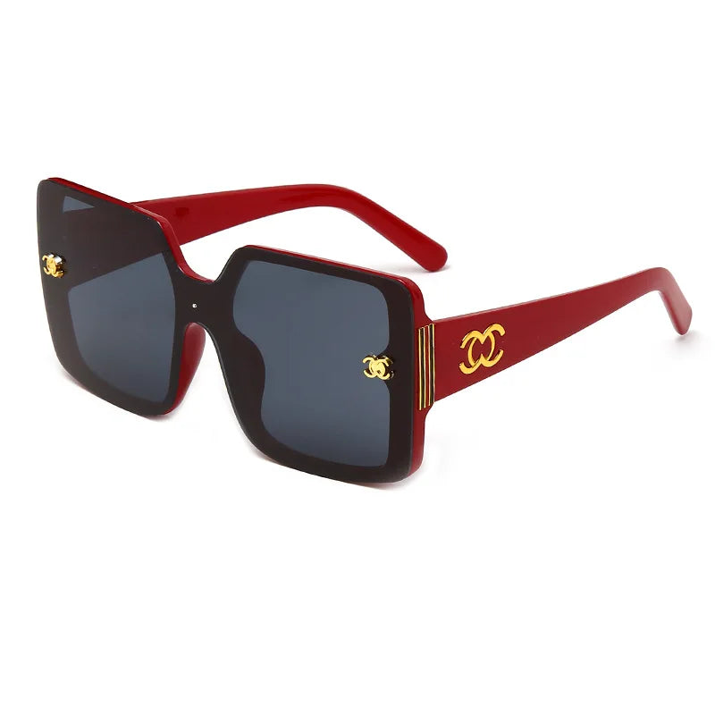 Luxury Glamour Sunglasses for Women and Men Designer Famous Brand Glasses Square Stylish Trend Eyewear UV400