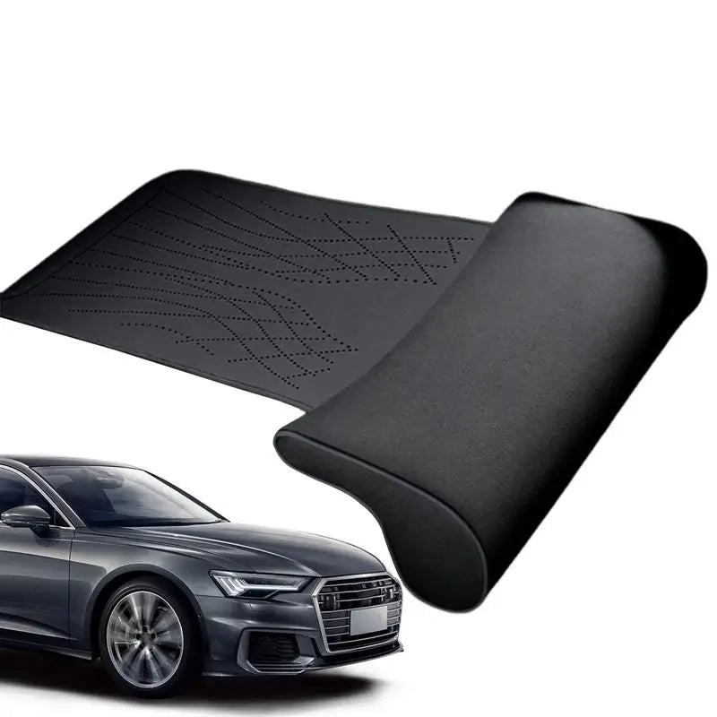 Auto Seat Cushion Leg Rest Mat Leg Support Pillow Breathable For Car Bus