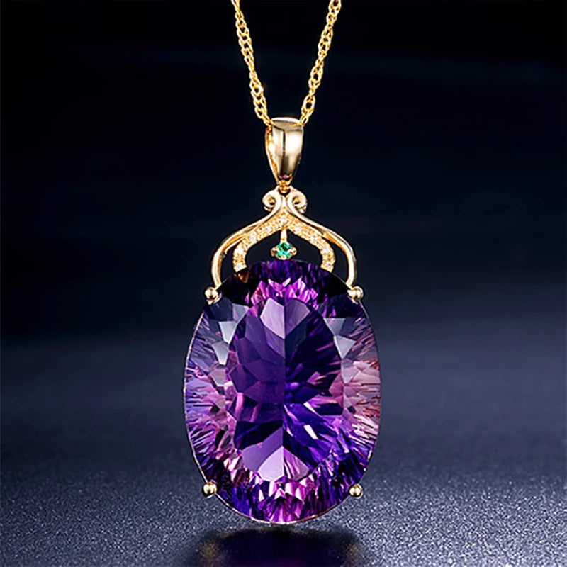 Crown Swiss Queen Necklace Pendant