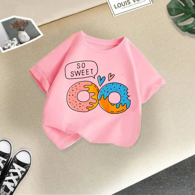 Summer Children's Clothing T-shirt Casual Short-sleeved