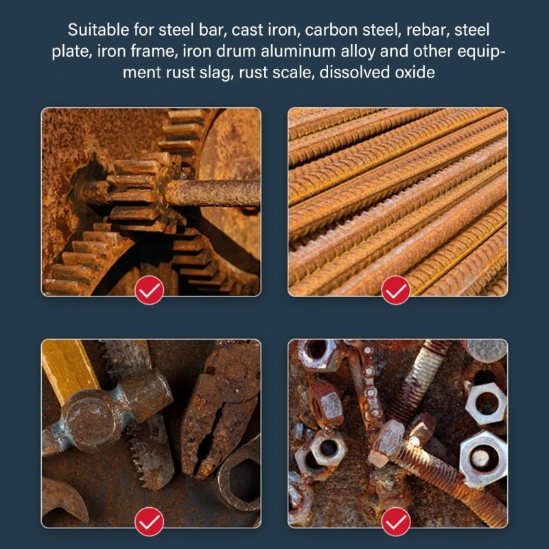 Powerful Rusts Remover for Metal & Stainless Steel Fast Rusts Dissolver