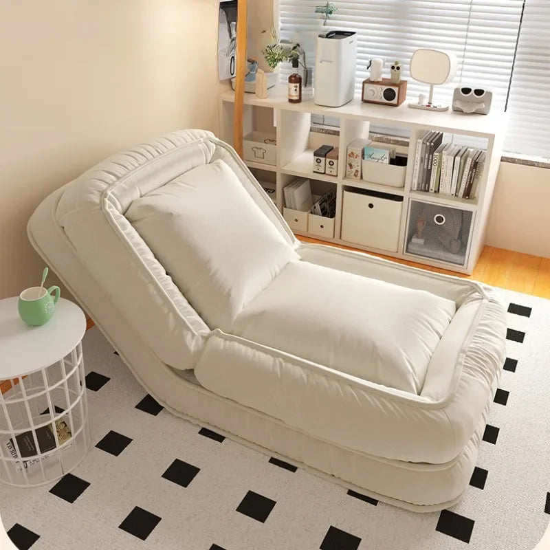 Human kennel lazy sofa tatami backrest cushion integrated balcony home sofa floor futon seat pier