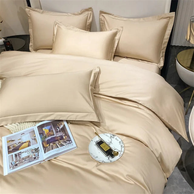 100% Egyptian Cotton 3pcs Luxury Duvet Bedding Set
