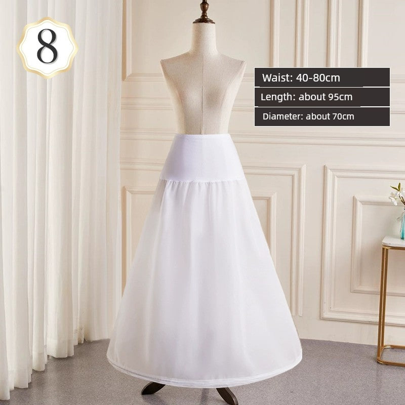 Mid Length Long Length Lolita Dress Inner Wear Wedding Dress Underskirt