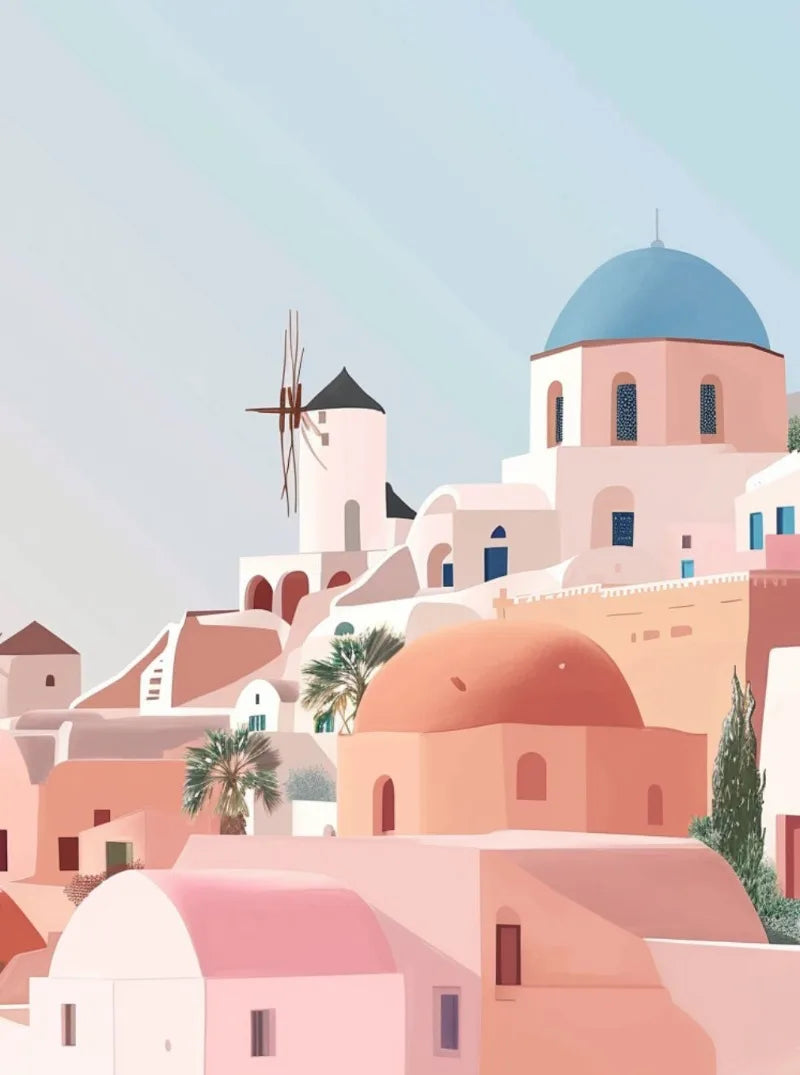 Greece Landscape Posters Prints Canvas
