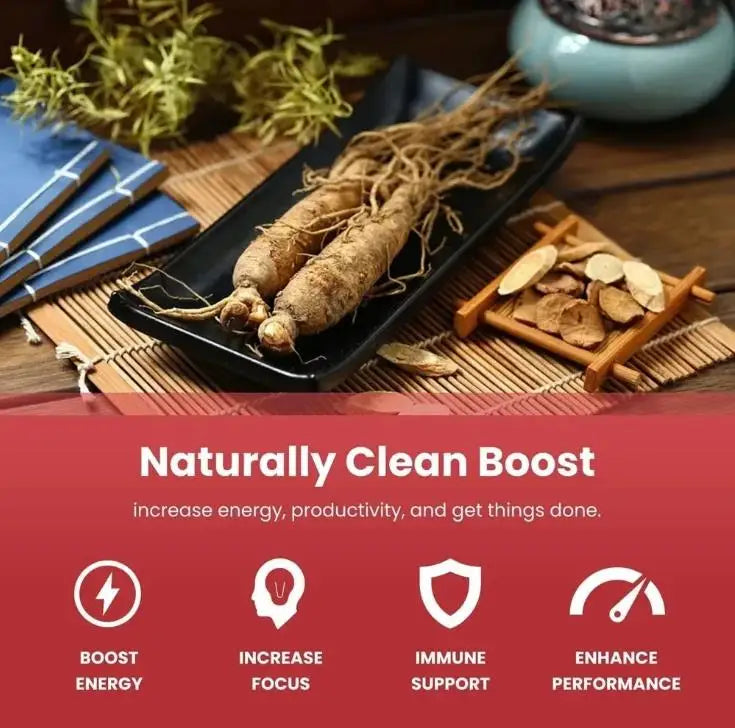 Korean Red Ginseng Root Transdermal Patches 30 Count Energy Focus Performance Vitality Immune Support