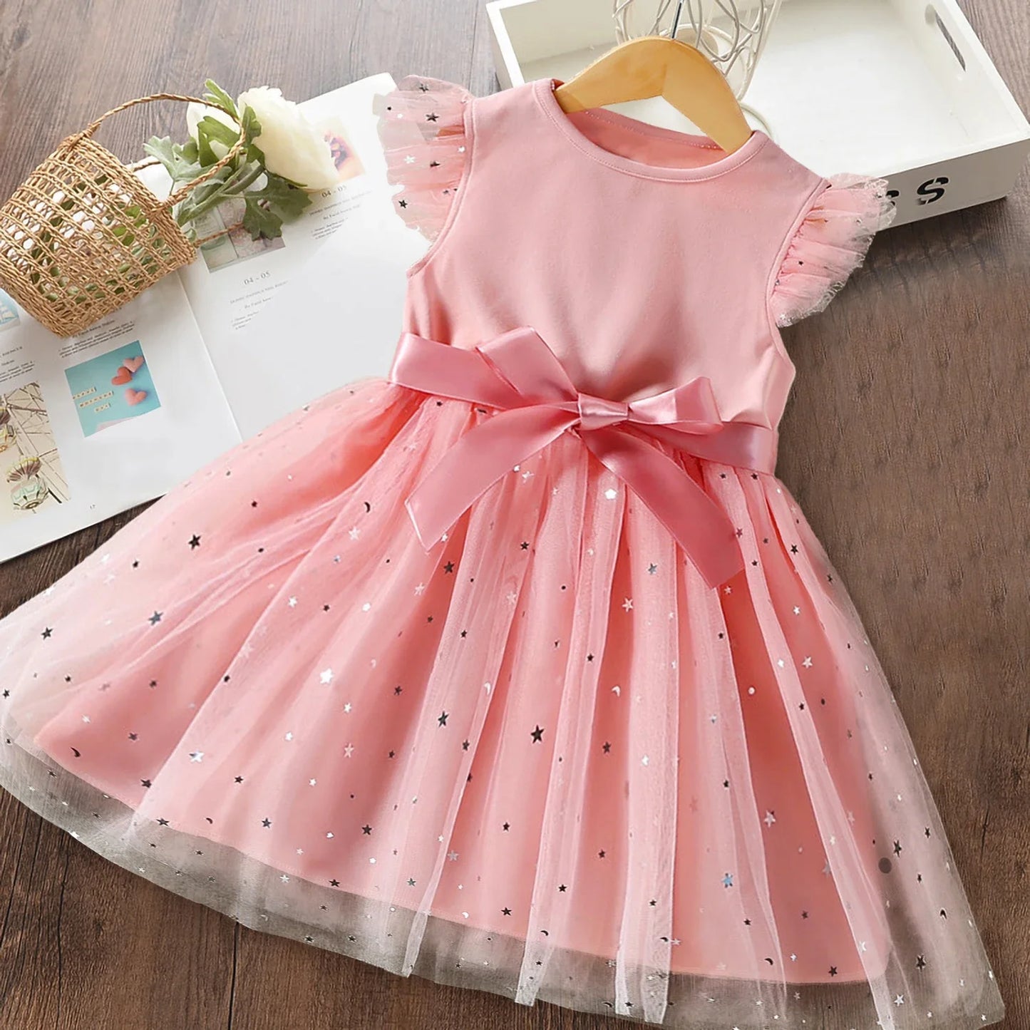 Polka-Dot Summer Dresses for Girls