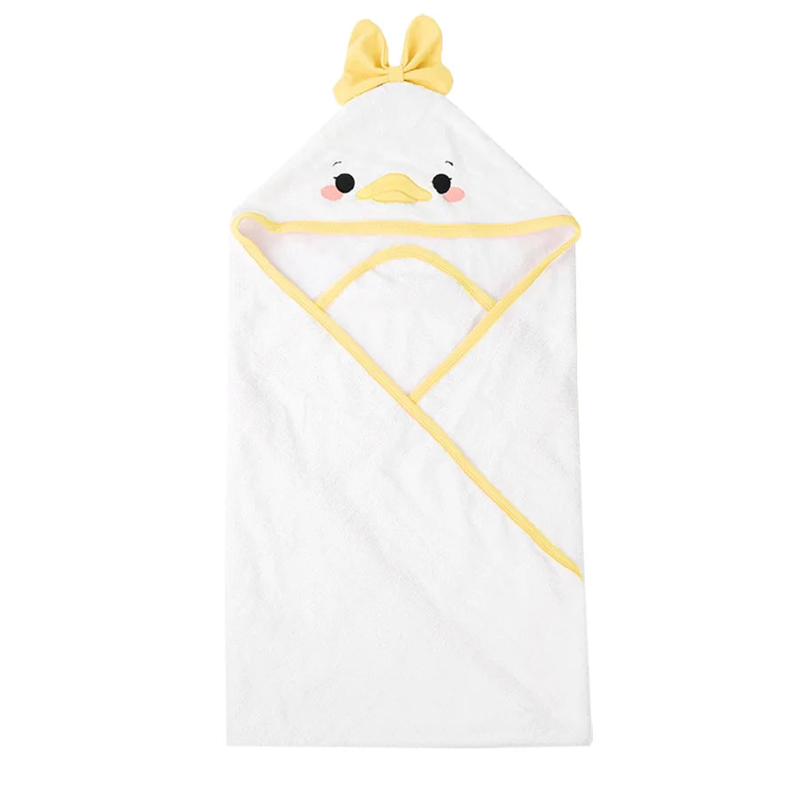 Infant Baby Swaddle Fleece Bathrobe Wrap Blanket