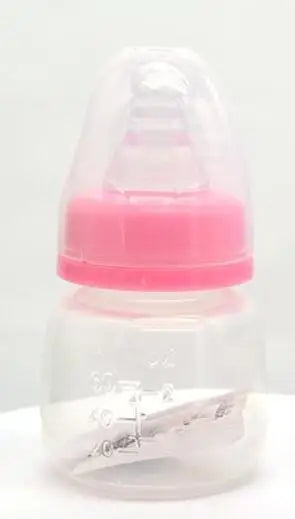 Mini Portable Feeding Baby Nursing Bottle BPA Free Safe Feeder Fruit Juice Milk Bottles 60ML
