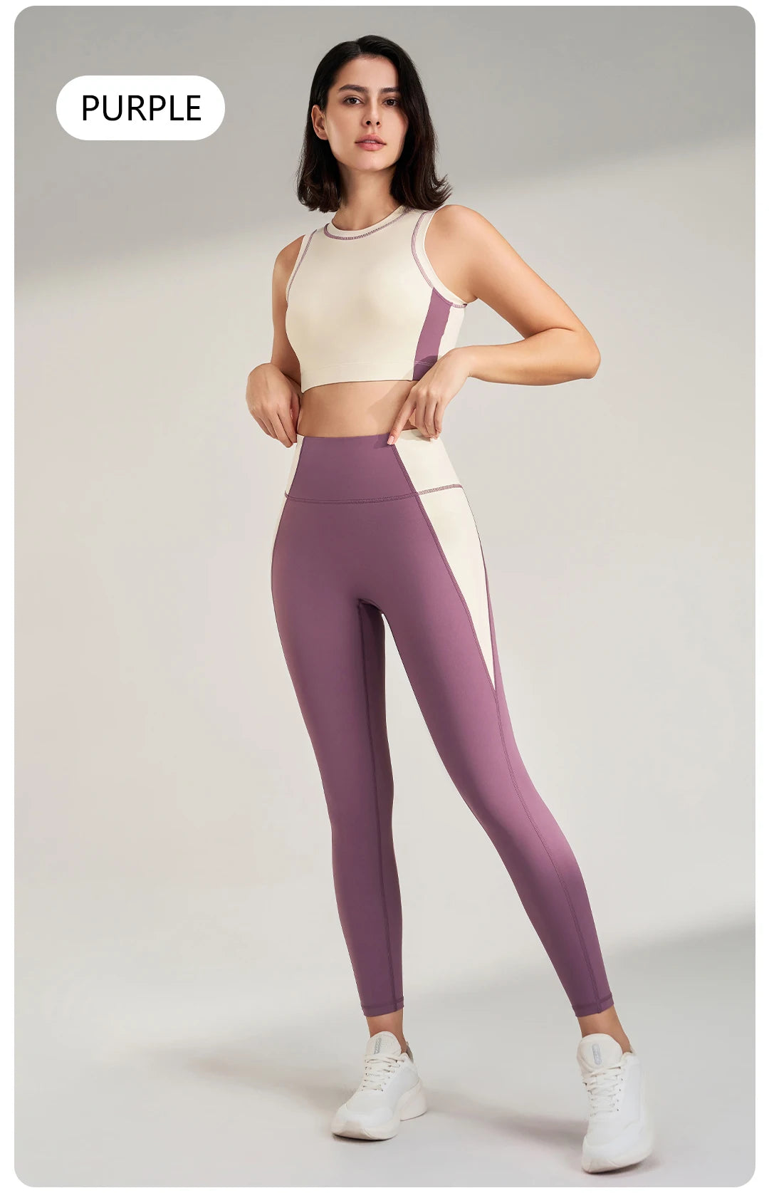 Women's color quick-drying yoga gym training clothes
