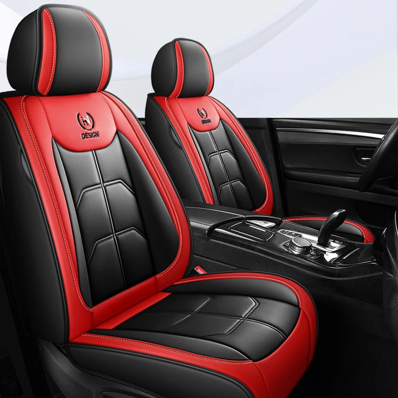 1 PC universal PU leather car seat cover for HYUNDAI Solaris Sonata Creta Encino Elantra ix25 ix35 Kona interior Accessories