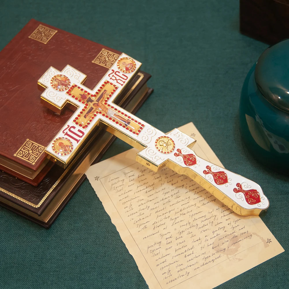 Gorgeous Blessing Cross for Church Decoration and Personal Use