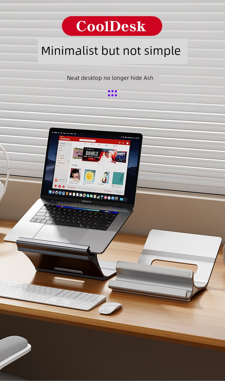 Notebook Aluminum Alloy Suspension Riser Bracket Computer iPad Tablet MacBook