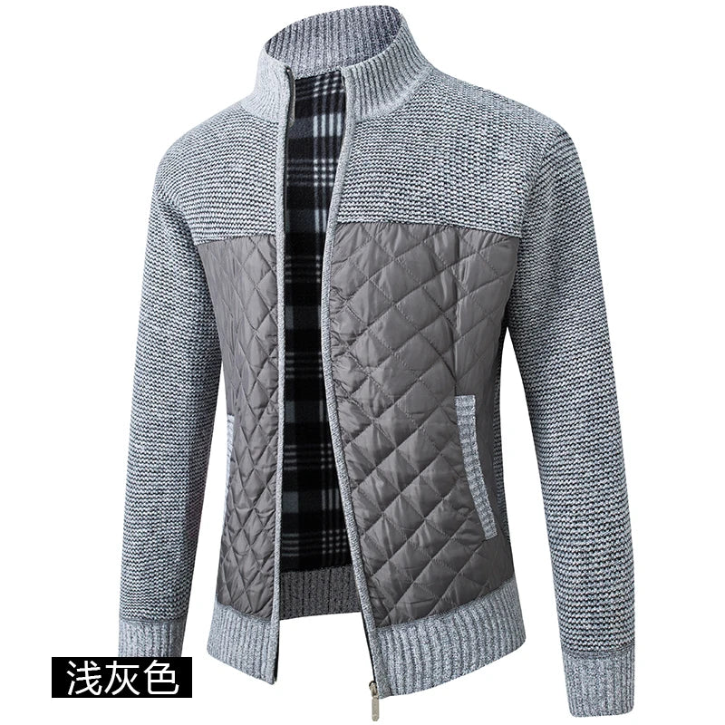 Knitted Cardigan Coat Autumn and Winter Korean Version of Slim Fit and Trendy Sweater
