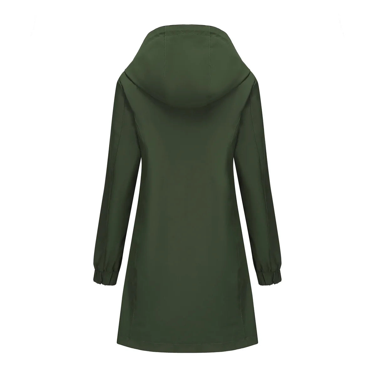 Spring Women's Hooded Long Jacket, Size S-3XL