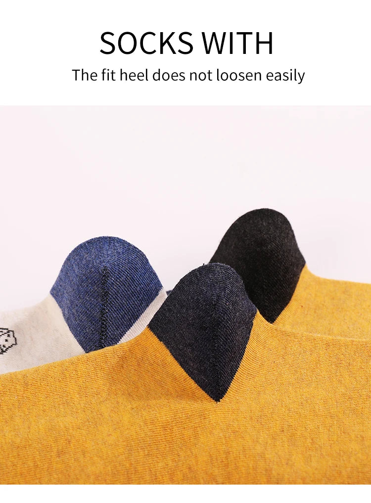 1Pairs Men's Fun Cool Breathable CottonCasual Socks Fun Patterns