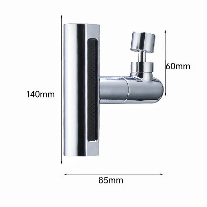 360° Rotate Kitchen Anti Splash Faucet Head Cold and Hot