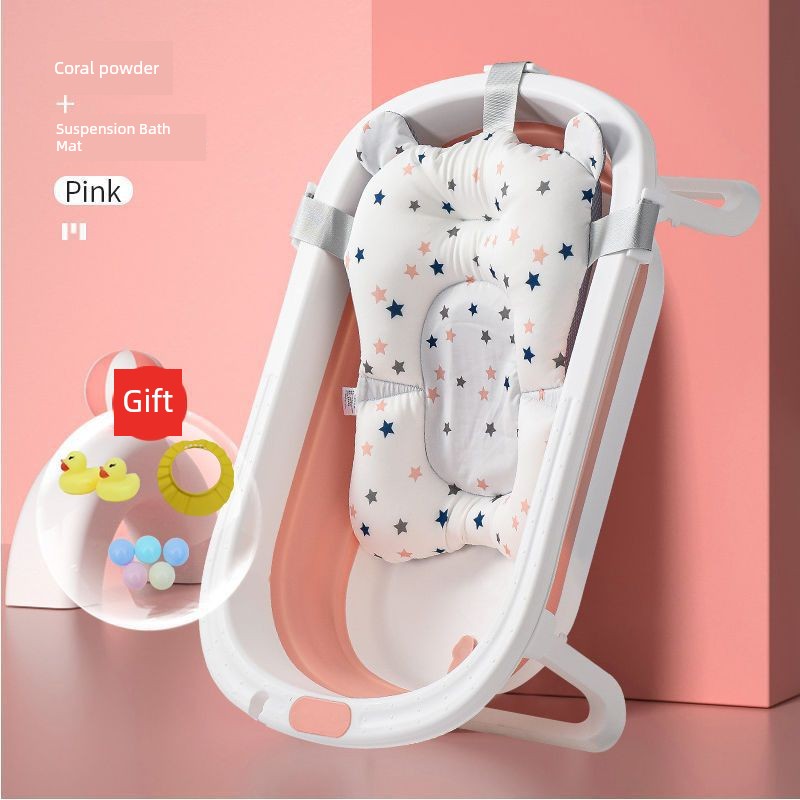 Baby Foldable Bathtub Bathtub Baby Lying Large Size Bath Bucket Kids Home Bath Newborn Children's Products