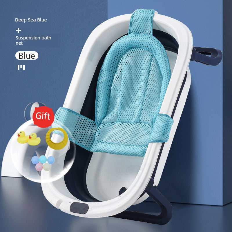 Baby Foldable Bathtub Bathtub Baby Lying Large Size Bath Bucket Kids Home Bath Newborn Children's Products