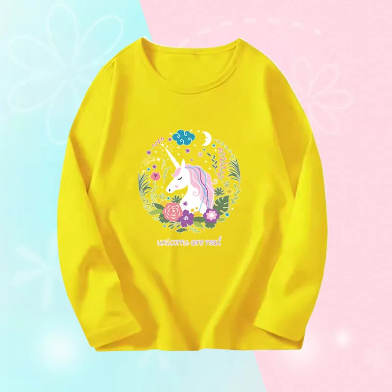 Girls Long Sleeve T-Shirts
