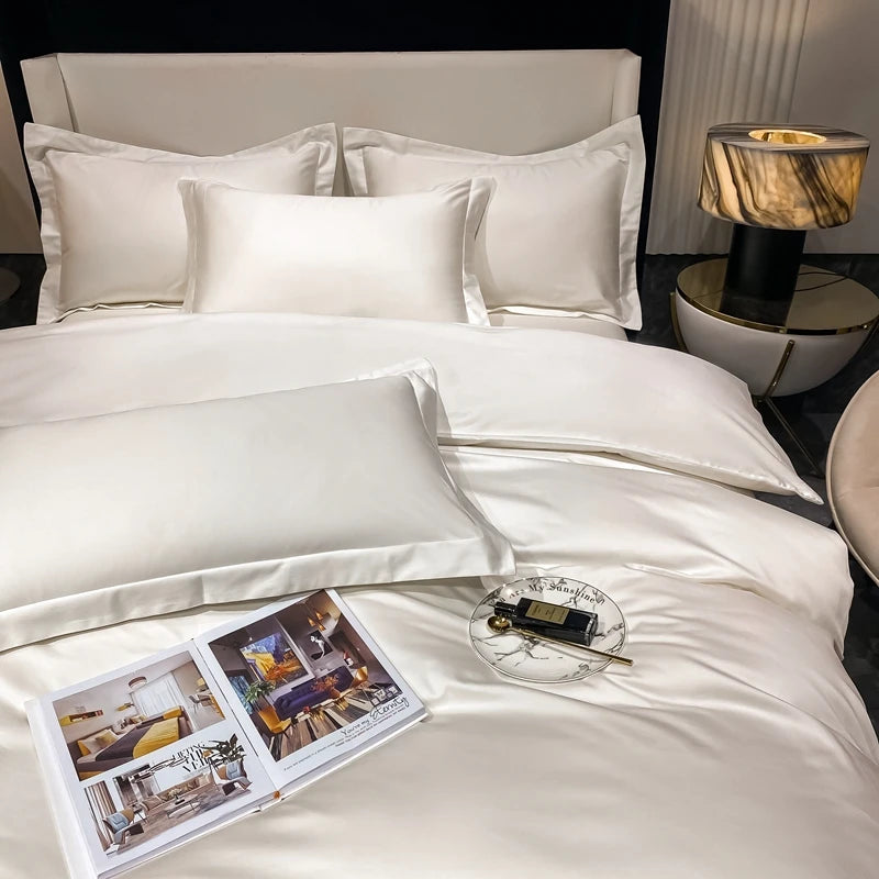100% Egyptian Cotton 3pcs Luxury Duvet Bedding Set