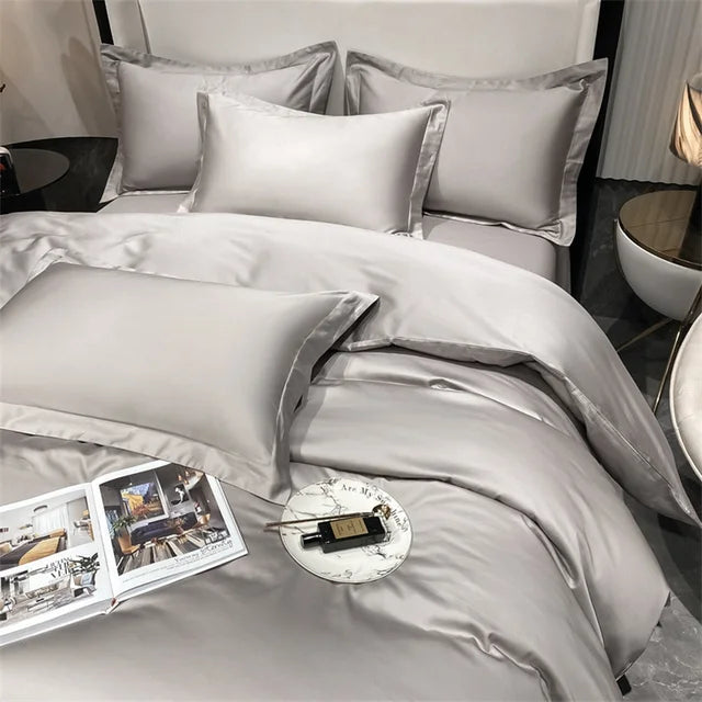 100% Egyptian Cotton 3pcs Luxury Duvet Bedding Set