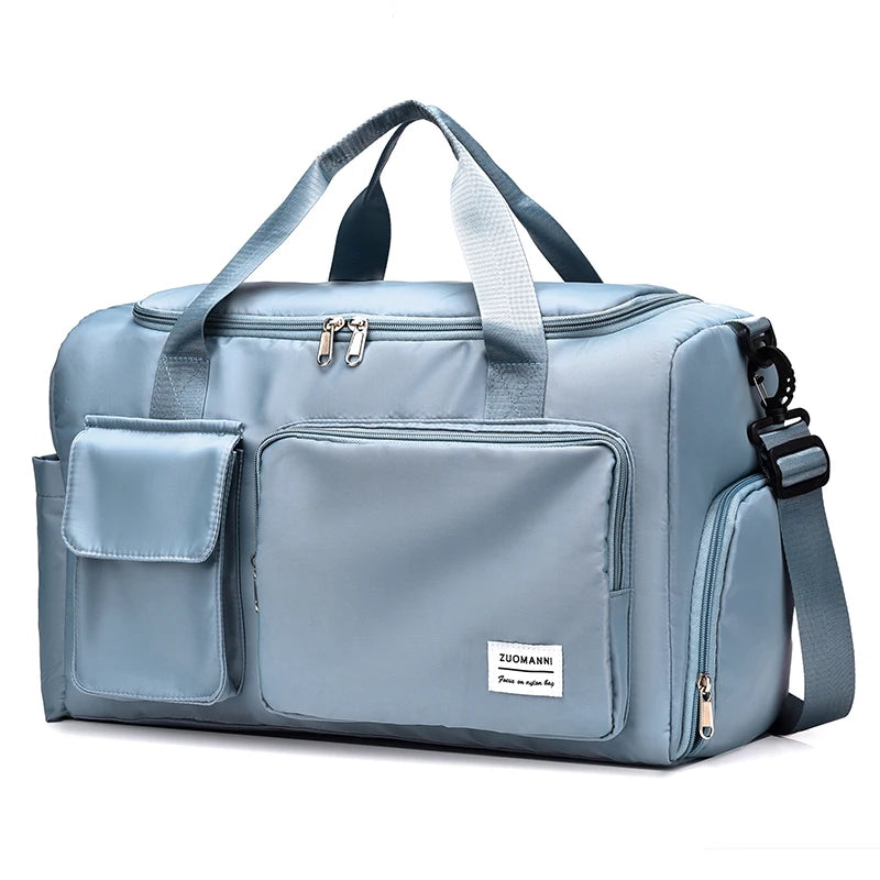Carry On Travel Bag Large Capacity Bag with Compartment Sports Fitness Bags for Women