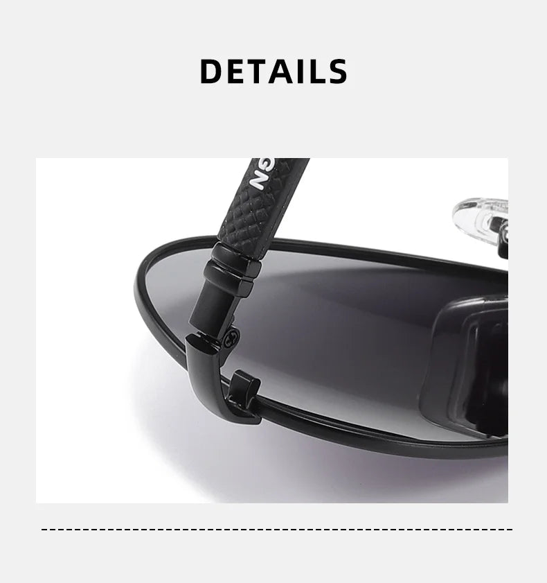 BARCUR Design Frame Sunglasses Polarized For Men Women Pilot Gradient Lens Eyewear Mirror Shades