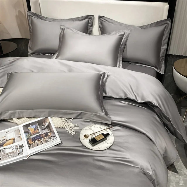 100% Egyptian Cotton 3pcs Luxury Duvet Bedding Set