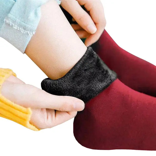 Women Winter Warm velvet Socks