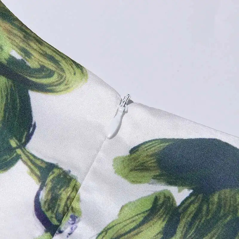 Women Summer O Neck Short Sleeve High Waist