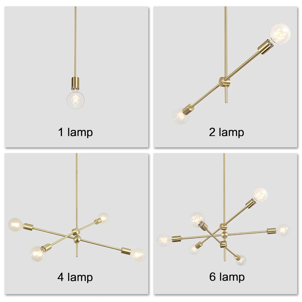 Pendant ceiling chandelier lights 12V 85V-265V