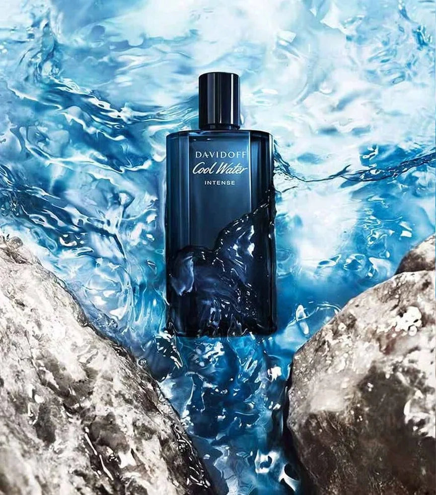 Davidoff Cool Water Intense Eau De Parfum Spray For Men EDP Perfume Perfumes 4.2oz/125ml Long-Lasting