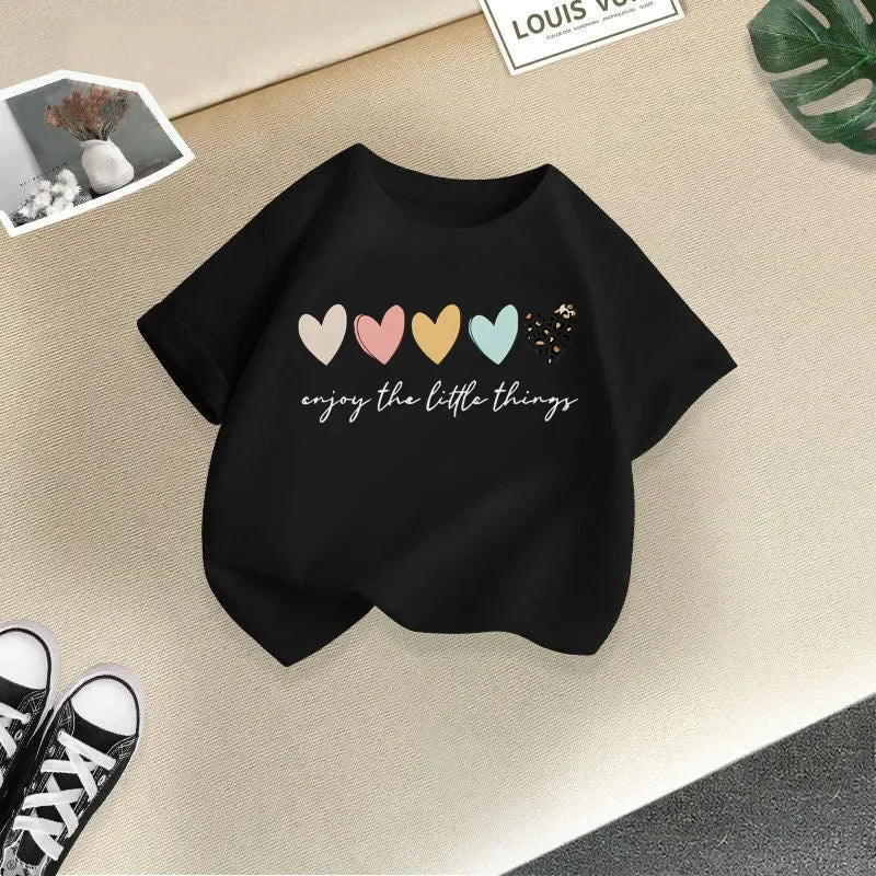 Summer Children's Clothing T-shirt Casual Short-sleeved