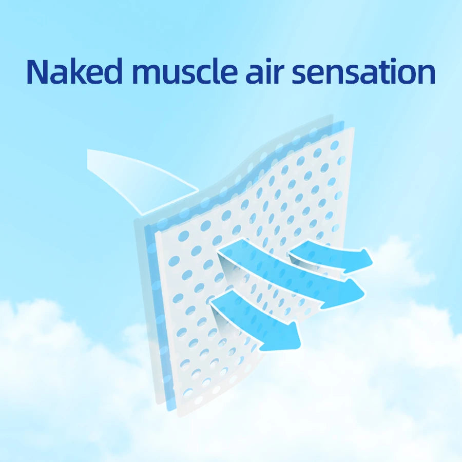 Growth Guardian spring and summer ultra-thin breathable, super soft and dry diapers
