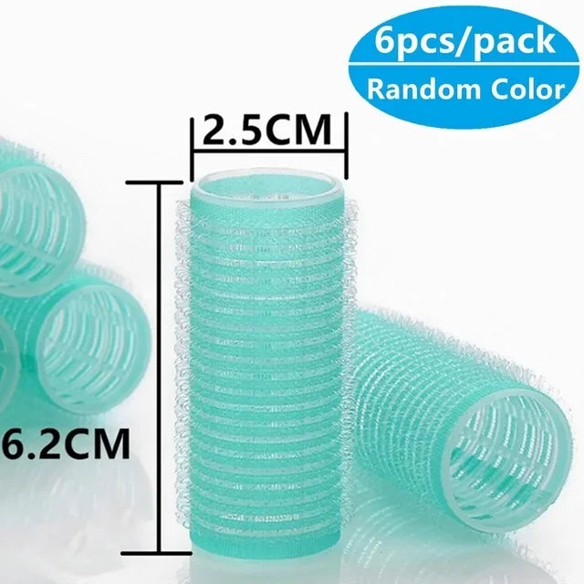 Magic Self Grip Hair Rollers 6Pcs