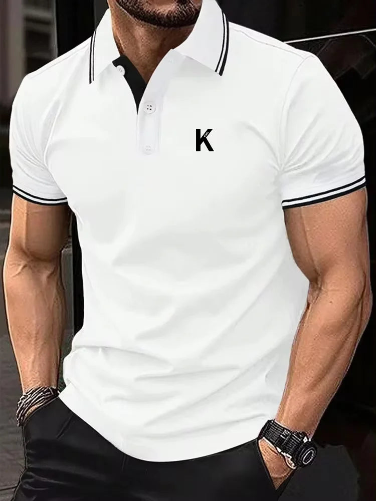 Men's Classic Short Sleeved Polo T-Shirt