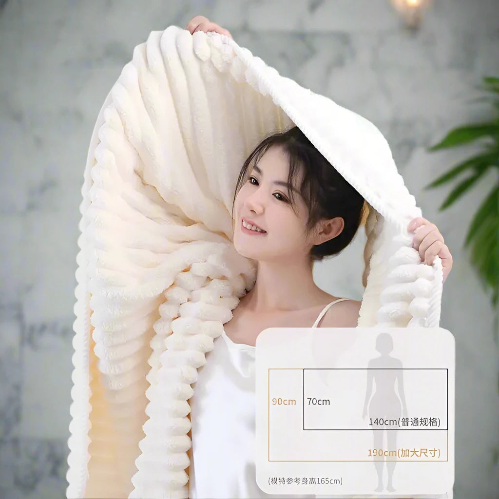 High quality jelly velvet absorbent coral bath towels