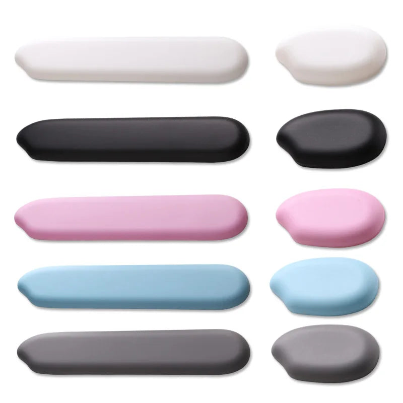 Gel Mouse Pad with Wrist Rest Silicone 3D Soft