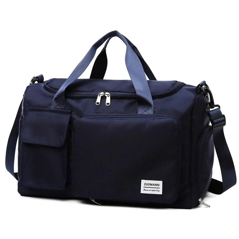Carry On Travel Bag Large Capacity Bag with Compartment Sports Fitness Bags for Women