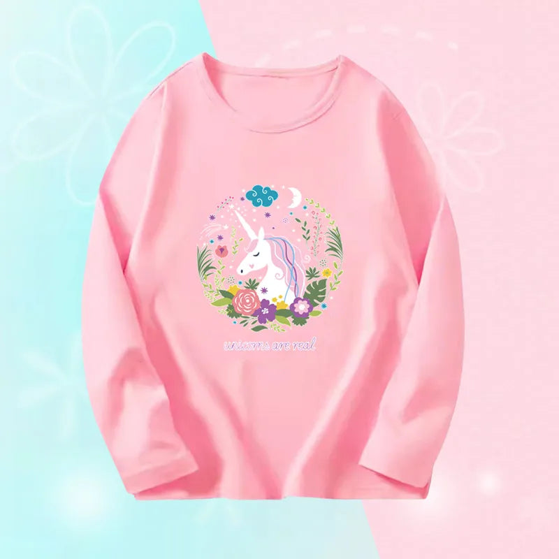 Girls Long Sleeve T-Shirts
