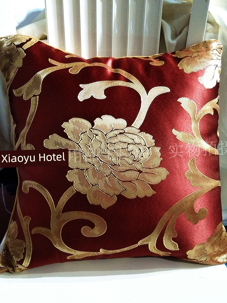 Luxury Hotel Room Removable and Washable Pillow Bed Cushion Cover & Bed Runners