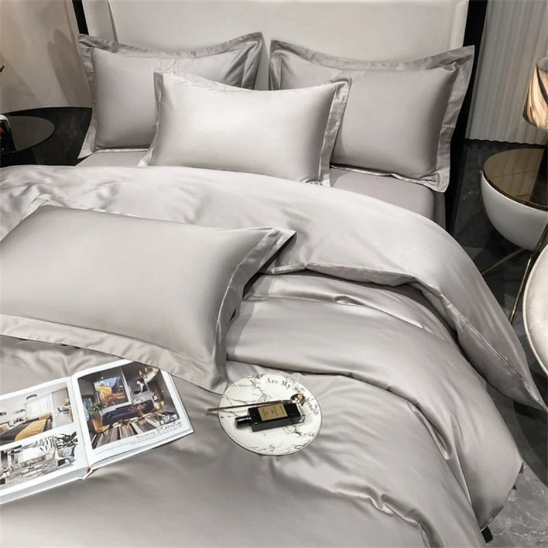 100% Egyptian Cotton 3pcs Luxury Duvet Bedding Set