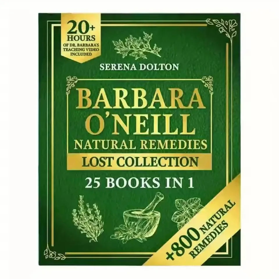 1/2 Books Sustain Me By Barbara O'Neill Natural Remedies Lost Collection A Holistic Guide to Herbal Medicine and Balanced Living