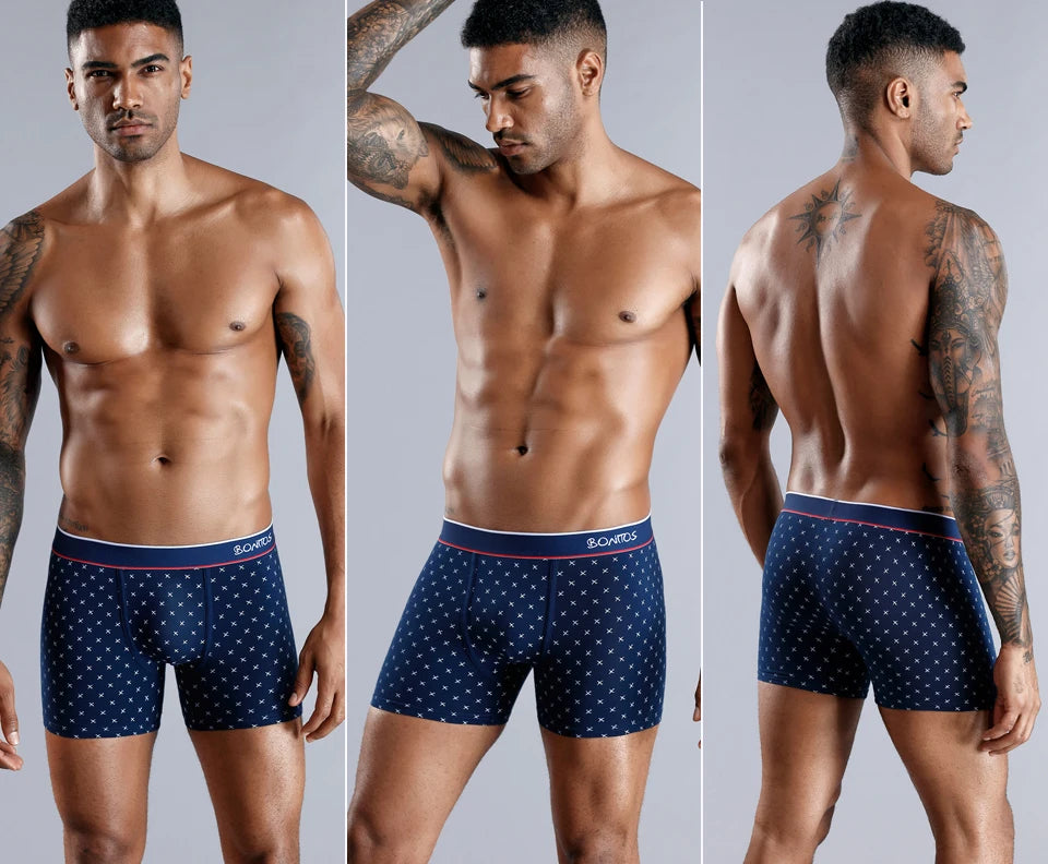 Cotton Print Men Short Boxers
