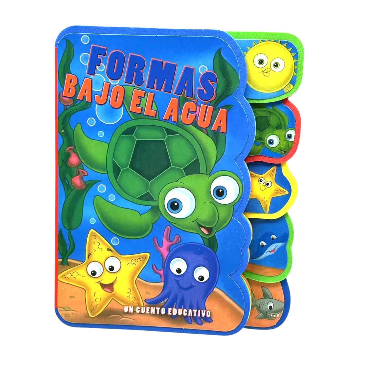 Spanish Children's Cardboard Picture Story Book Animals/Insects Educational Preschool Learning Book Stimulates Kid's Interest