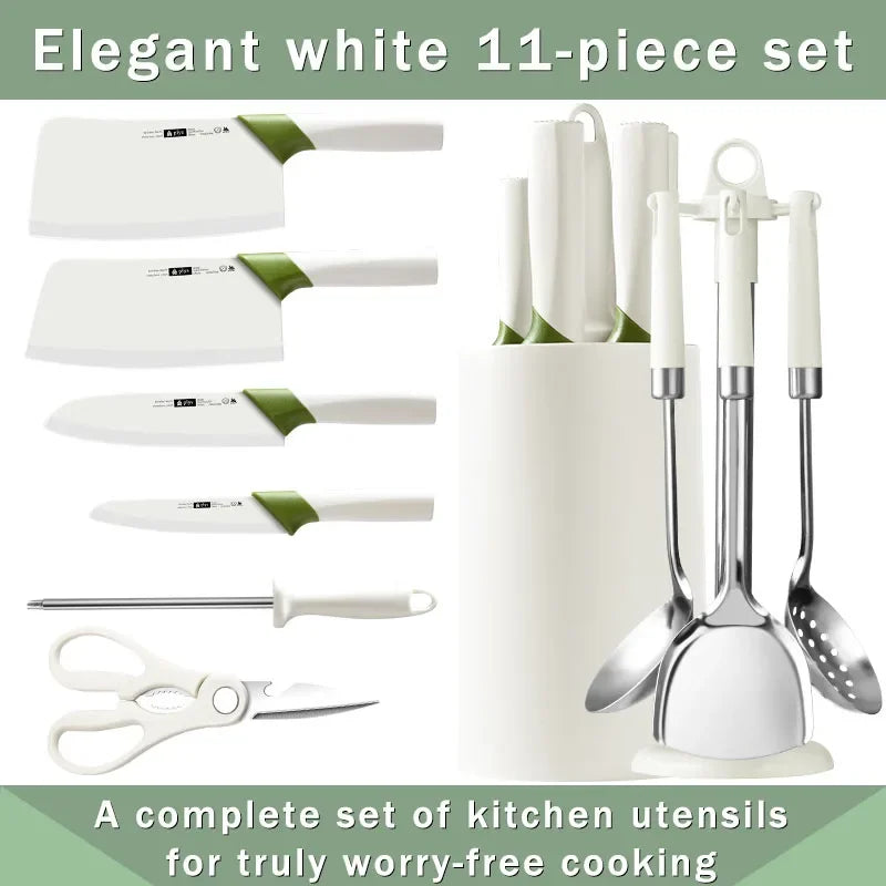 Fully equipped kitchen knife set