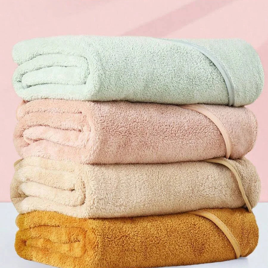 Infant Baby Swaddle Fleece Bathrobe Wrap Blanket