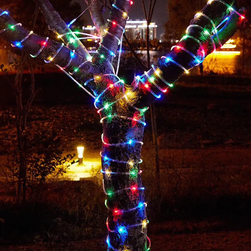 1pc Solar LED String Light illumination for outdoor