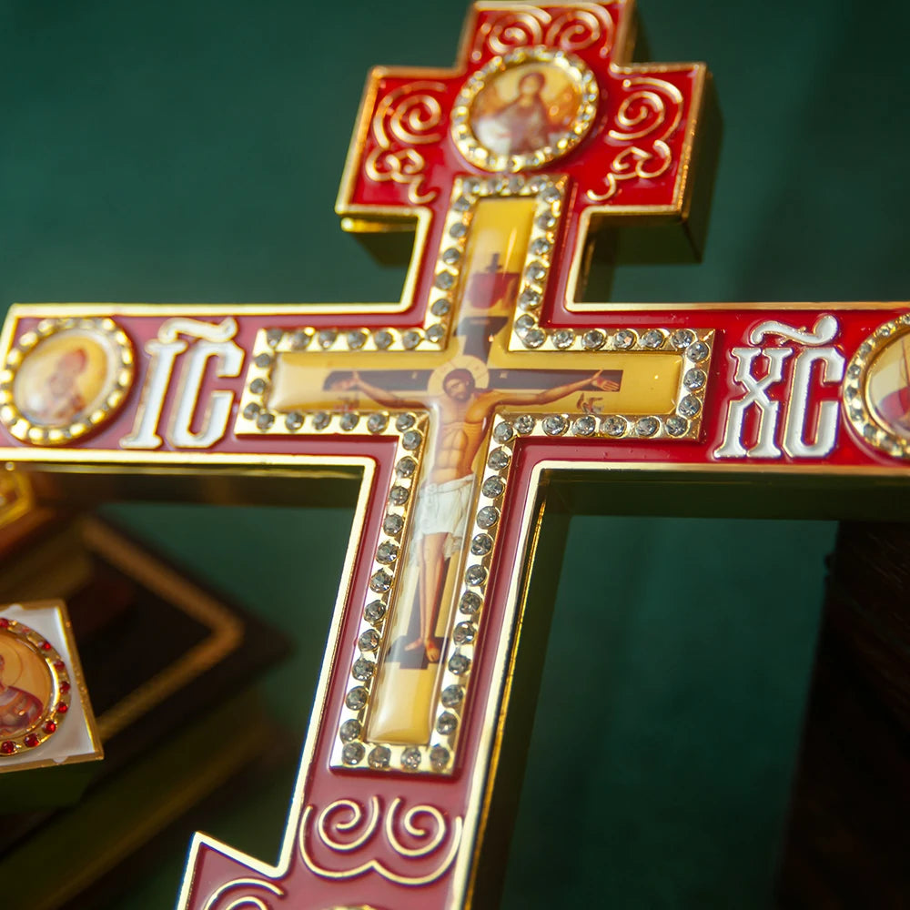 Gorgeous Blessing Cross for Church Decoration and Personal Use